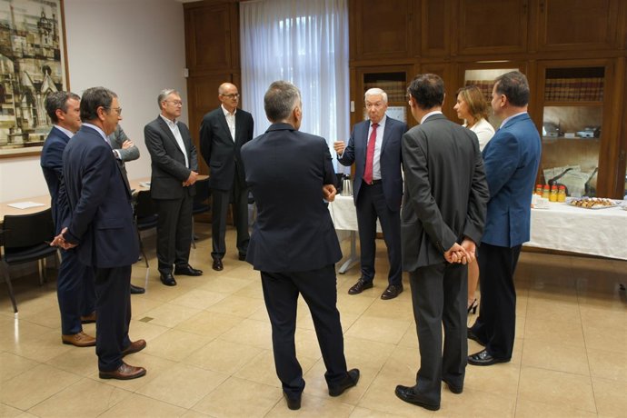 El presidente de Cecot, Antoni Abad, habla sobre la 'Nit de l'Empresari'