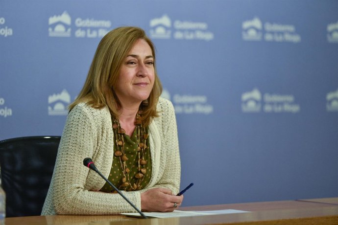La portavoz del Gobierno riojano, Begoña Martínez Arregui