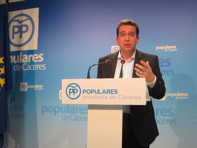Fernando Manzano, secretario general del PP en Extremadura                    