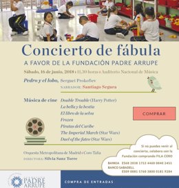 Fundación Padre Arrupe celebra mañana un concierto en Madrid 