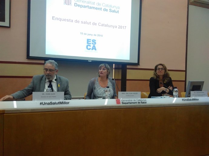 Joan Guix, Alba Vergés i Cristina Nadal