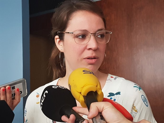 La tinent d'alcalde de Barcelona Janet Sanz