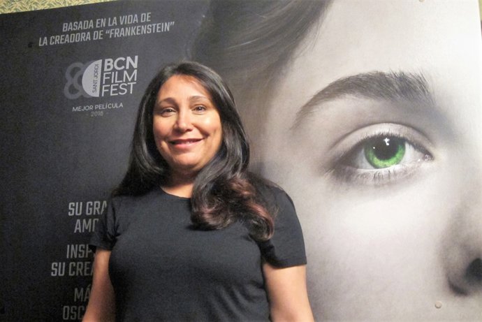 La directora saudita Haifaa Al-Mansour