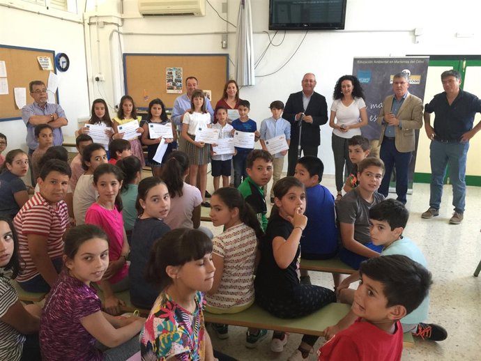 Entrega del premio 'Mi marisma, mi escuela'. 