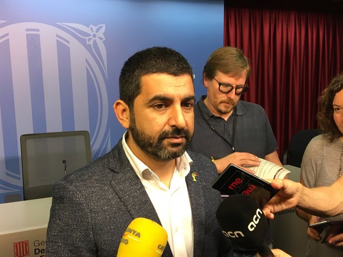 El conseller de Treball, Afers Socials i Famílies, Chakir El Homrani
