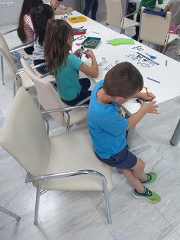 Campaña para animar a la lectura. Niños. 