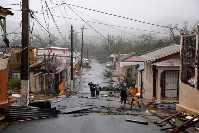 Daños del huracán 'Maria' en Puerto Rico