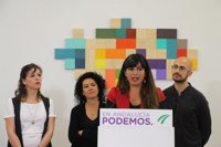 Teresa Rodríguez, tras reunirse con Echenique: "Todo va mucho mejor" aunque quedan cosas que debatir