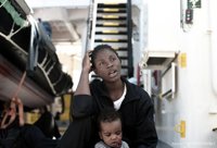 60 menores no acompañados de 10 países distintos, rescatados por el 'Aquarius'