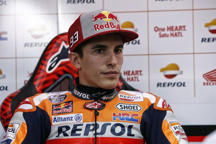El piloto español de MotoGP Marc Márquez