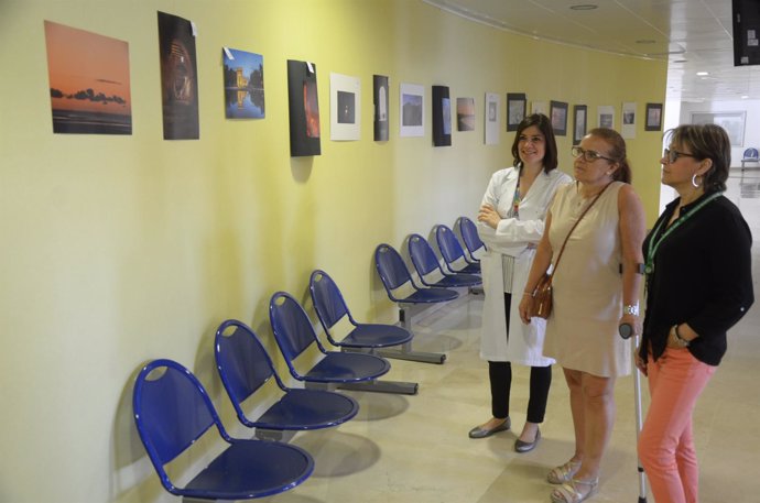 Nota De Prensa Y Fotos Sobre Una Exposición En El Complejo Hospitalario De Jaén.