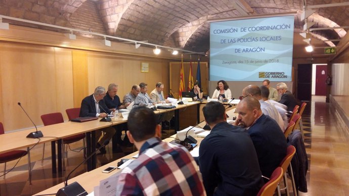 Comisión de Coordinación de las Policías Locales de Aragón.
