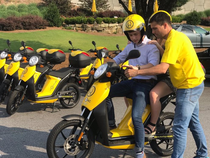 La empresa de alquiler de motos eléctricas Muving llega a Atlanta