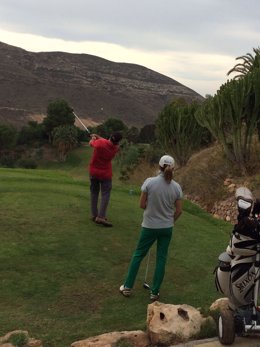 El destino 'Costa de Almería' promociona el turismo de golf en Sevilla.