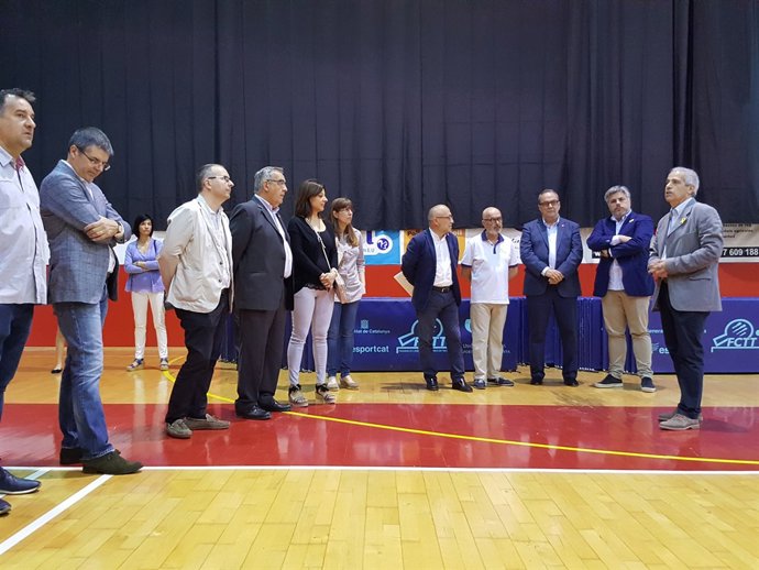 El pavelló  Joana Ballart de Valls (Tarragona) ha estat remodelat