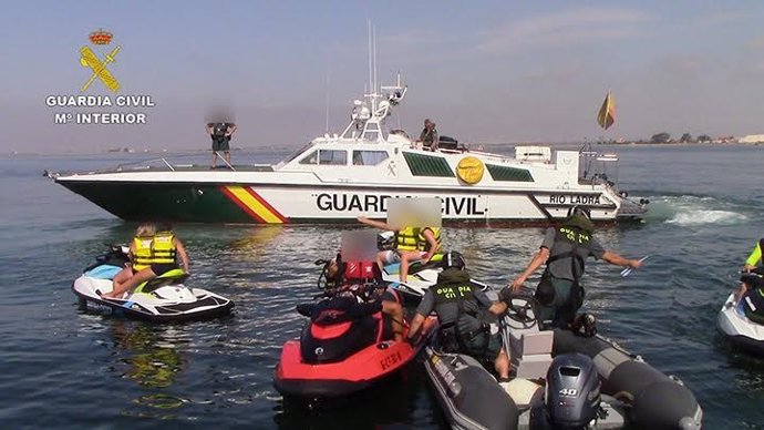 Campaña de control de embarcaciones de la Guardia Civil