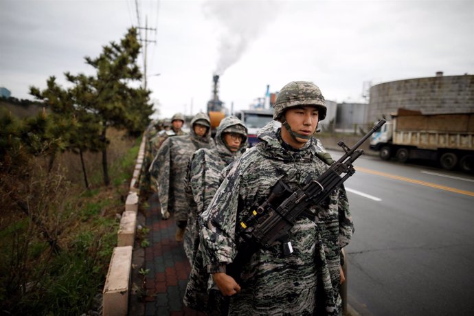 Maniobras militares conjuntas entre Corea del Sur y Estados Unidos