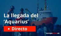 El 'Aquarius' llega a Valencia | Directo: últimas noticias
