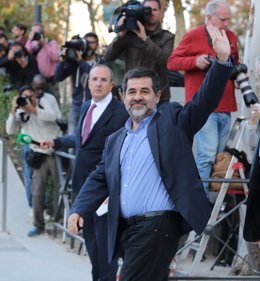 Jordi Sánchez acudeix a declarar a l'Audiència Nacional