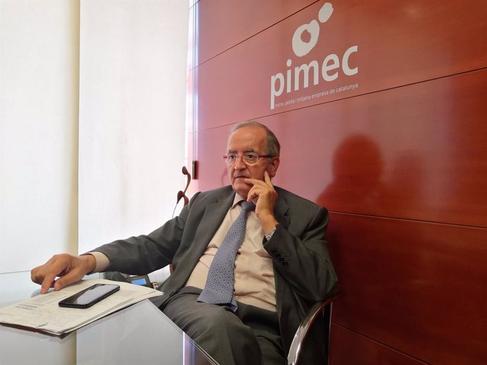 El presidente de Pimec, Josep González.