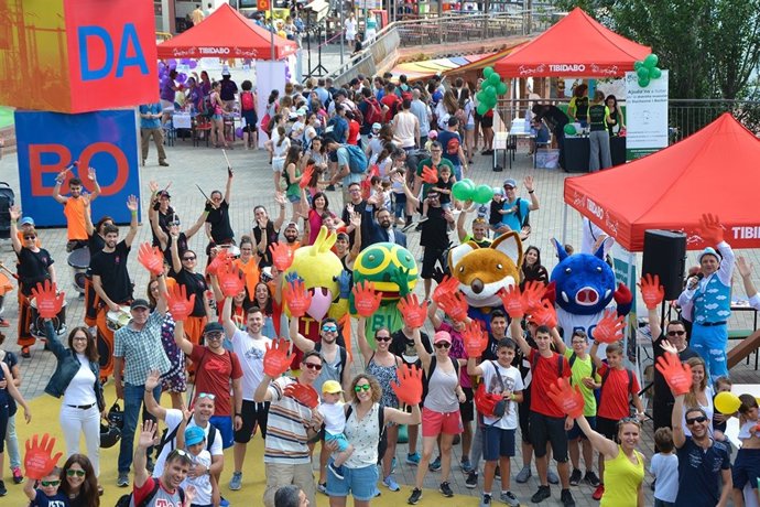 Tibidabo celebra per novè any consecutiu la festa solidària 'Un cop de mà'