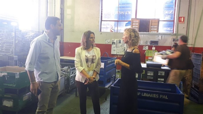 Cobo visita 'TNB Handicap Solutions' en Linares