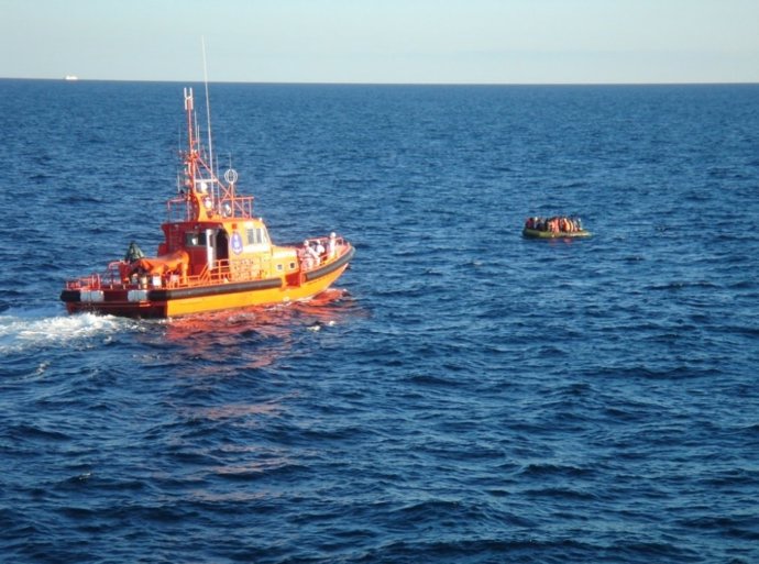 Rescate de una patera 