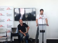 Médico de Aquarius sobre los migrantes: "Ven esperanza de futuro. Antes de llegar había muchas sonrisas y están felices"