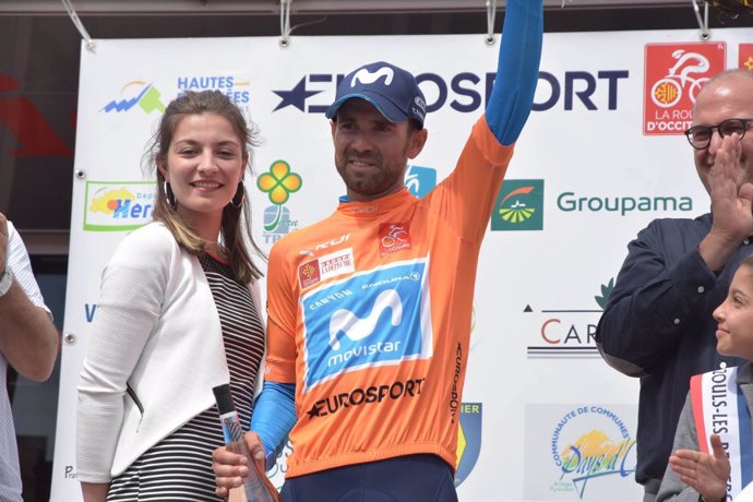 Valverde (Movistar Team) sella su triunfo final en el Occitanie