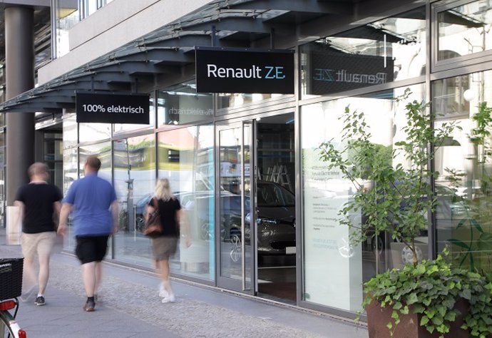 Nueva tienda de vehículos eléctricos de Renault en Berlín 