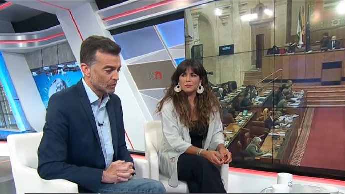 Maíllo y Rodríguez, en una entrevista en Canal Sur Televisión