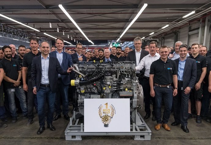 Producción un millón de motores de Daimler