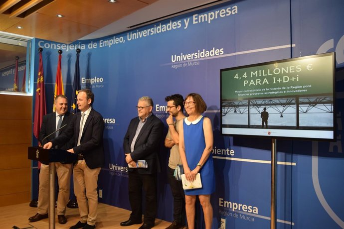 Celdrán presenta ayudas a proyectos estratégicos