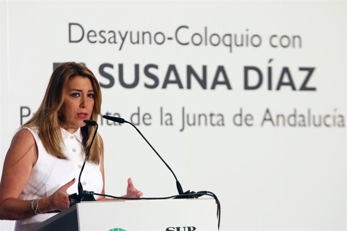 La presidenta de la Junta, Susana Diaz.