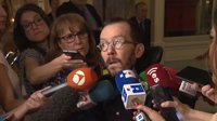 Echenique no da por cerrada la crisis con Podemos Andalucía: Quedan cosas "importantes" por aclarar