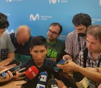 Quintana: "Llegamos con el mejor Movistar de los últimos años"