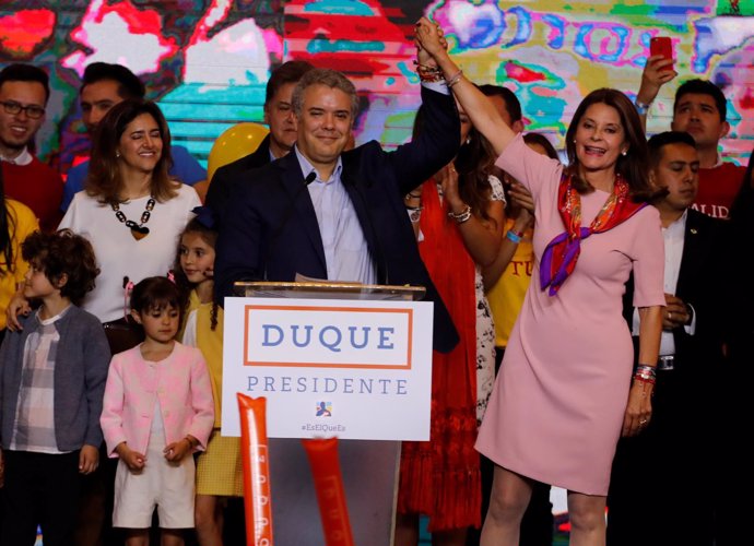 Iván Duque y Marta Lucía Ramírez