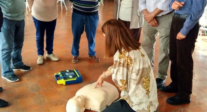 Nota Prensa Ags Serranía De Málaga Taller Soporte Vital Básico En Centro De Part