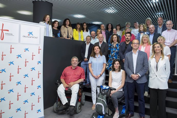 Acto de Obra Social La Caixa y Fundación Caja Navarra.