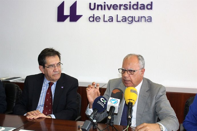 Antonio Martinón y Casimiro Curbelo