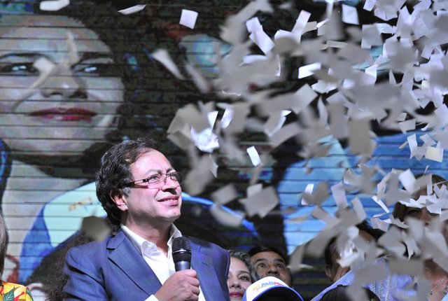 El líder izquierdista Gustavo Petro