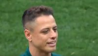 ¿Qué le pasó a Chicharito cuando sonó el himno de México en el Mundial?