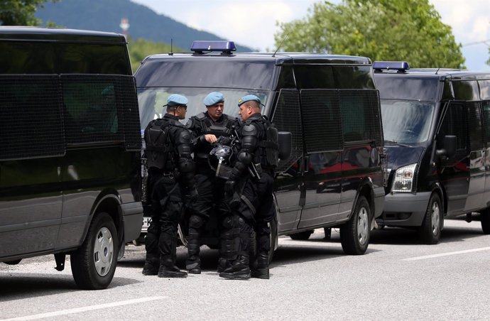 Policía bosnia
