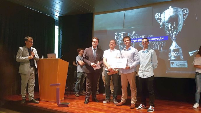 Los ganadores de la tercera edición del Puerto Innova-Barcelona Hackathon