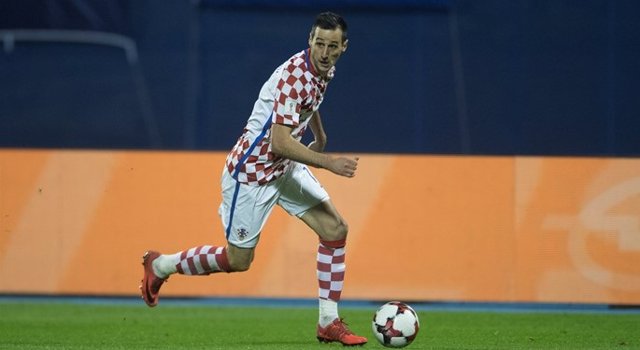 Nikola Kalinic con Croacia