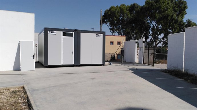 Módulos prefabricados para los bomberos