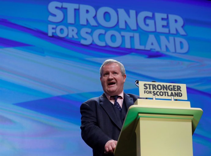 El presidente del grupo parlamentario del SNP, Ian Blackford.