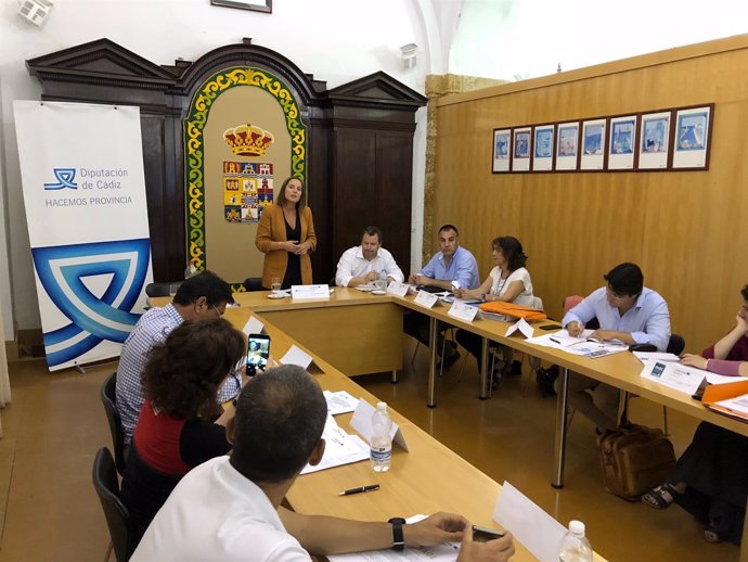 Reunión del proyecto Bioheritage en la Diputación de Cádiz