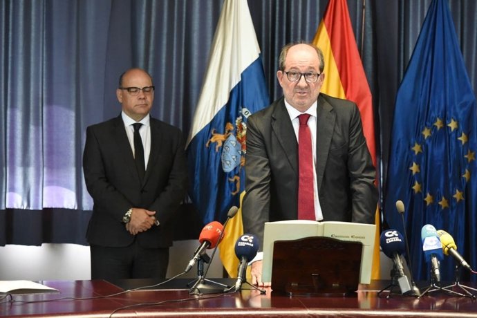 Naranjo Sintes, en la toma de posesión