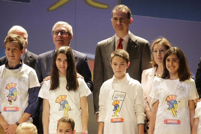 Josep Fèlix Balleteros (alcalde de Tarragona), el rey Felipe VI